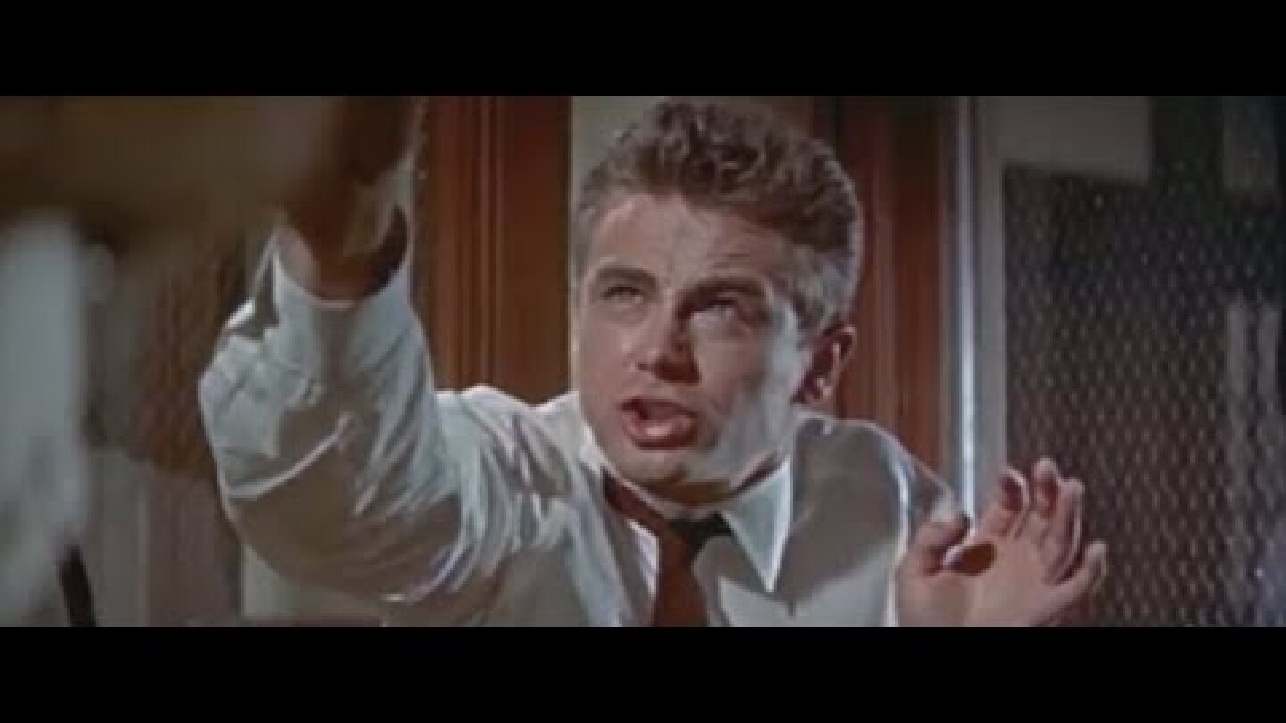 Rebel Without A Cause (1955) Original Trailer: James Dean - Natalie Wood - 1950s Classic Dramas