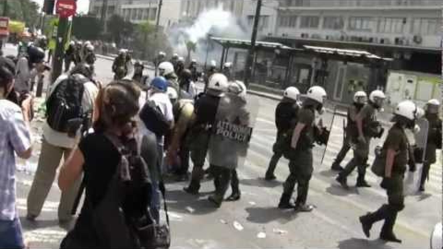 Σύλληψη Σ. Καυκαλά - Απεργία 28-6