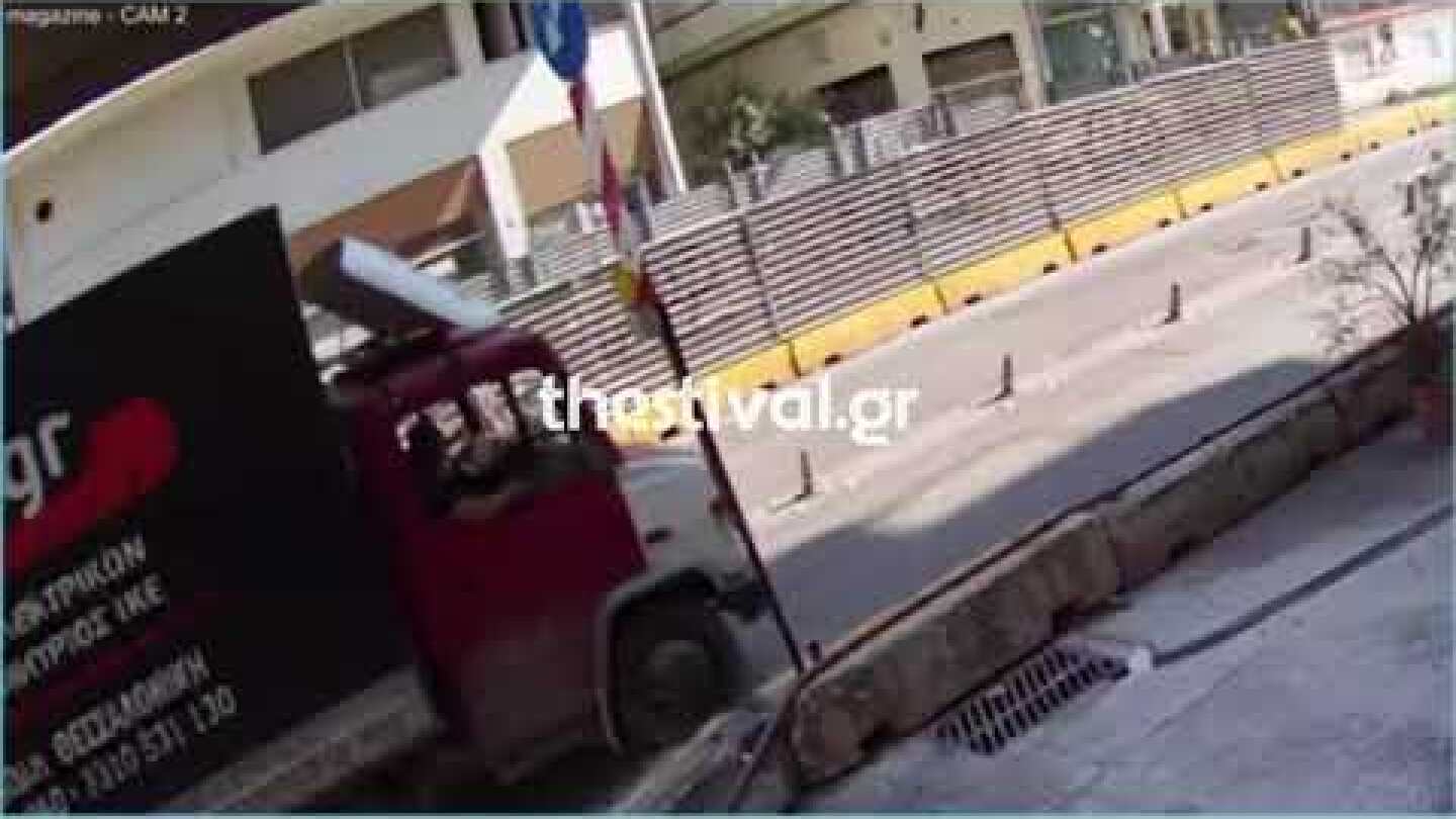 Thestival.gr Παρασύρση πεζής στη Θεσσαλονίκη