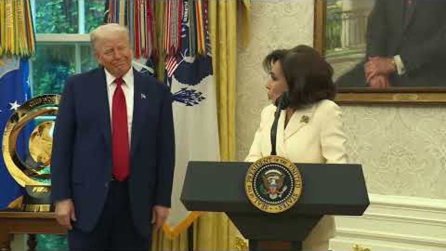 President Trump Participates in a Swearing-In for the US Attorney for the District of Columbia