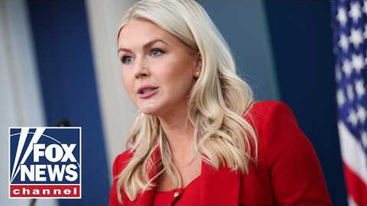 BREAKING: Karoline Leavitt leaving her position at the White House
