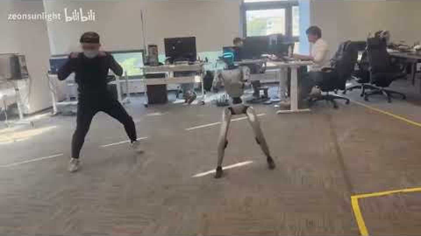 Funniest Clip of a Humanoid Kicking Man in the Nuts