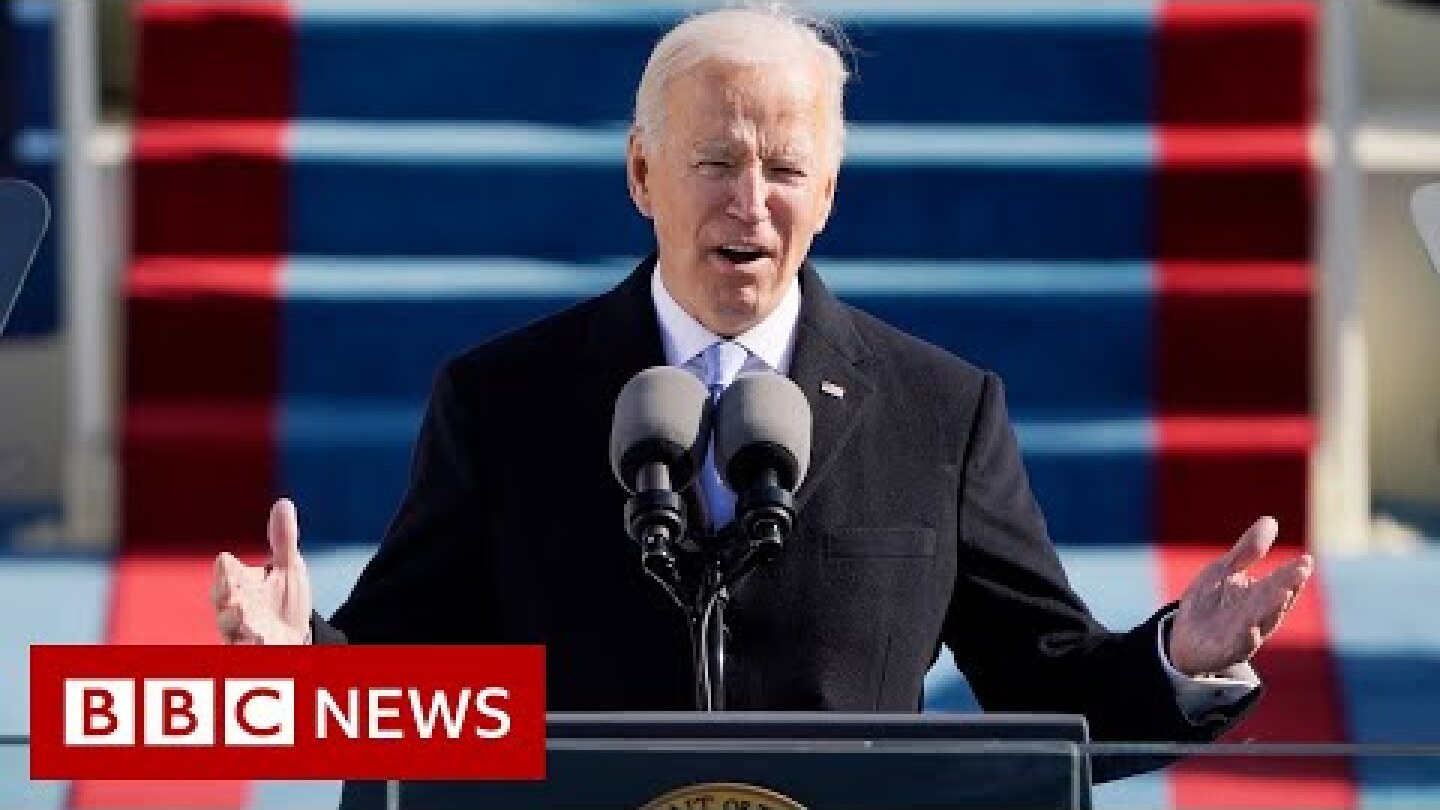 President Biden inauguration speech in full - BBC News