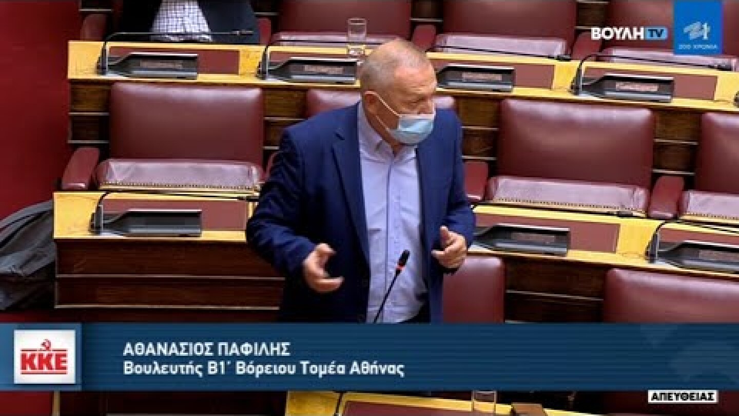 Θ. Παφίλης: «Τι Μπογδάνος τι Χρυσή Αυγή»