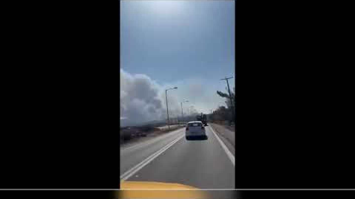 Καμένη γη το Κιοτάρι της Ρόδου