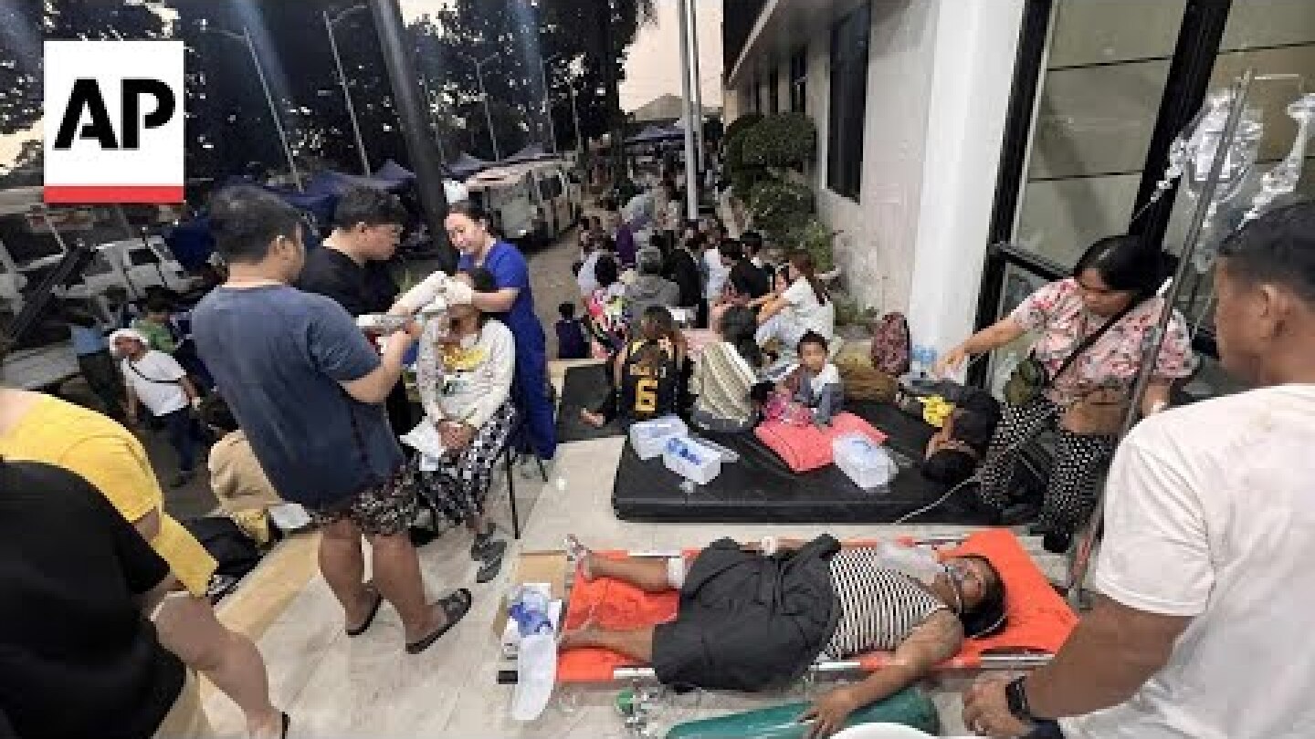 Magnitude 6.9 earthquake kills at least 69 in central Philippines