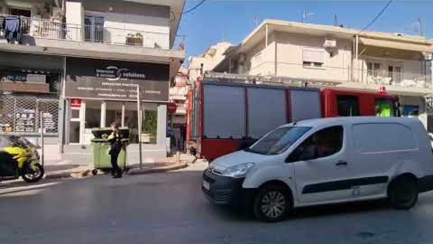 Φωτιά σε διαμέρισμα στη Θεσσαλονίκη 