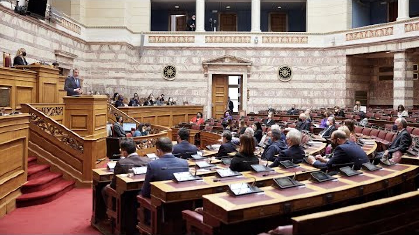 Ομιλία στη Βουλή | «Ημέρα αφιερωμένη στους αγώνες για τη θεμελίωση των δικαιωμάτων των γυναικών»