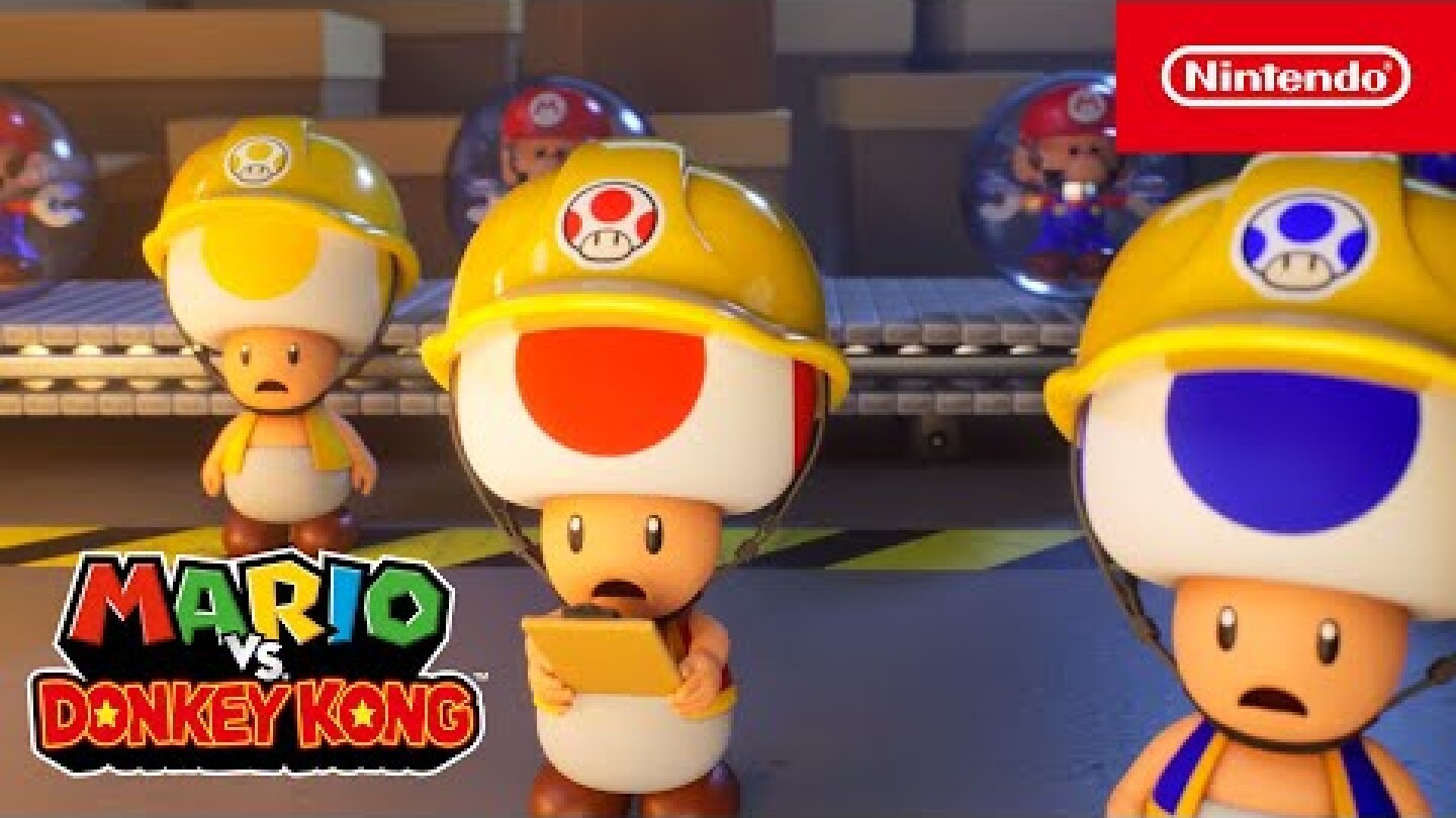 Mario vs. Donkey Kong – Overview trailer (Nintendo Switch)