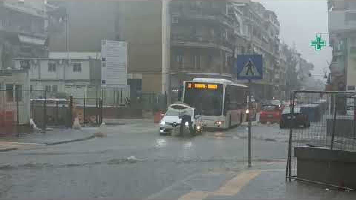 Καταιγίδα στη Θεσσαλονίκη 2
