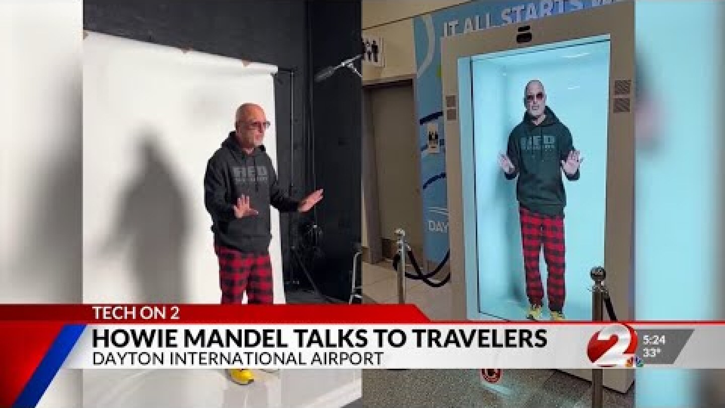 Proto Hologram on NBC Dayton, Ohio with Howie and David