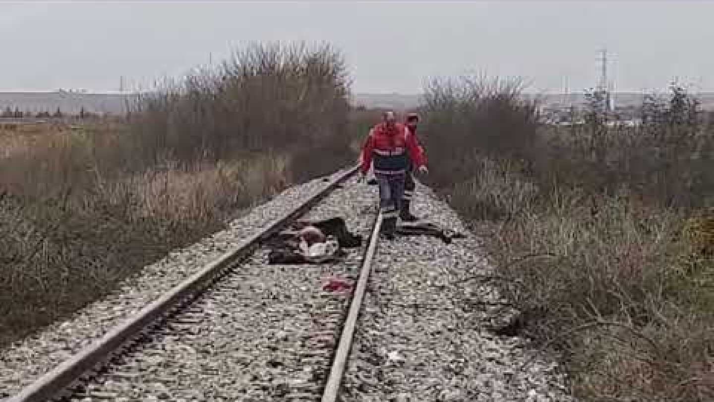 Ανθρώπινοι σοροί στη σιδηροδρομική διάβαση νομού Ροδόπης Μεταξύ Φύλακα και Βέννας (1)