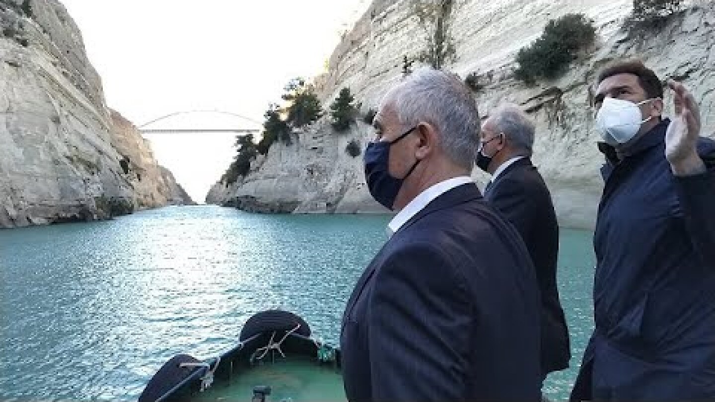 Αυτοψία Ταγαρά στη Διώρυγα