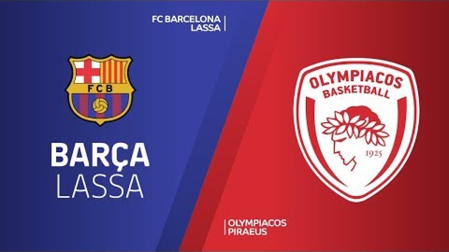 FC Barcelona Lassa - Olympiacos Piraeus Highlights | Turkish Airlines EuroLeague RS Round 13
