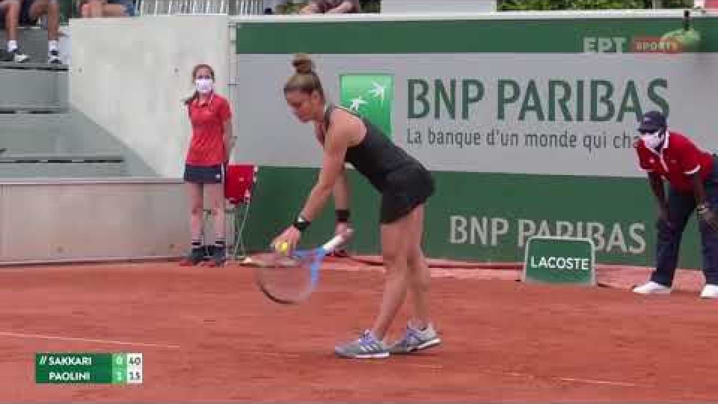 Μ.Σάκκαρη- Ζ.Παολίνι 2-0 | HIGHLIGHTS | 03/06/2021 | ΕΡΤ