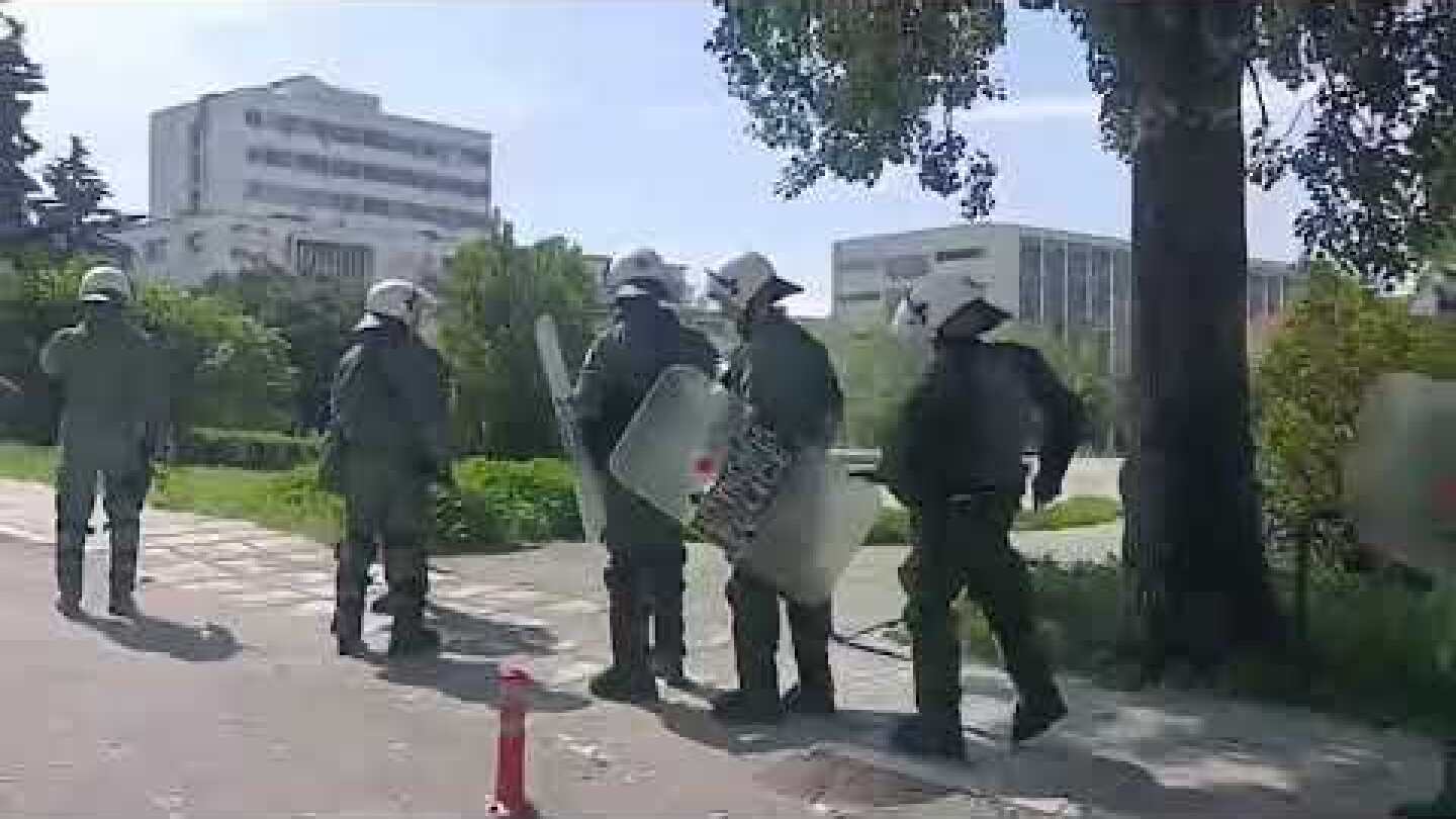 Νέα επιχείρηση εκκένωσης κατάληψης στο ΑΠΘ από την ΕΛΑΣ