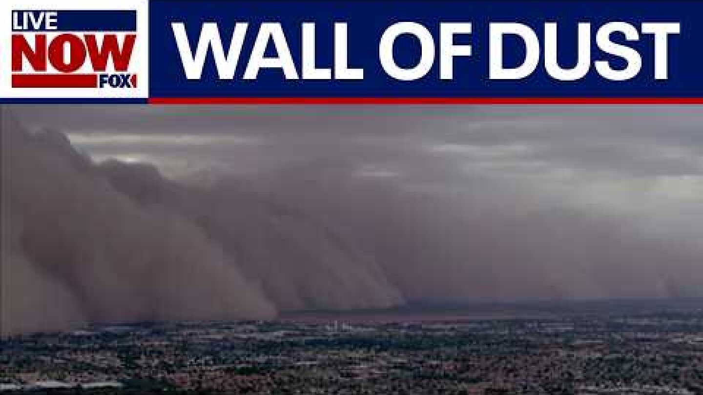 WATCH: Dangerous dust storm rolls through Phoenix, AZ