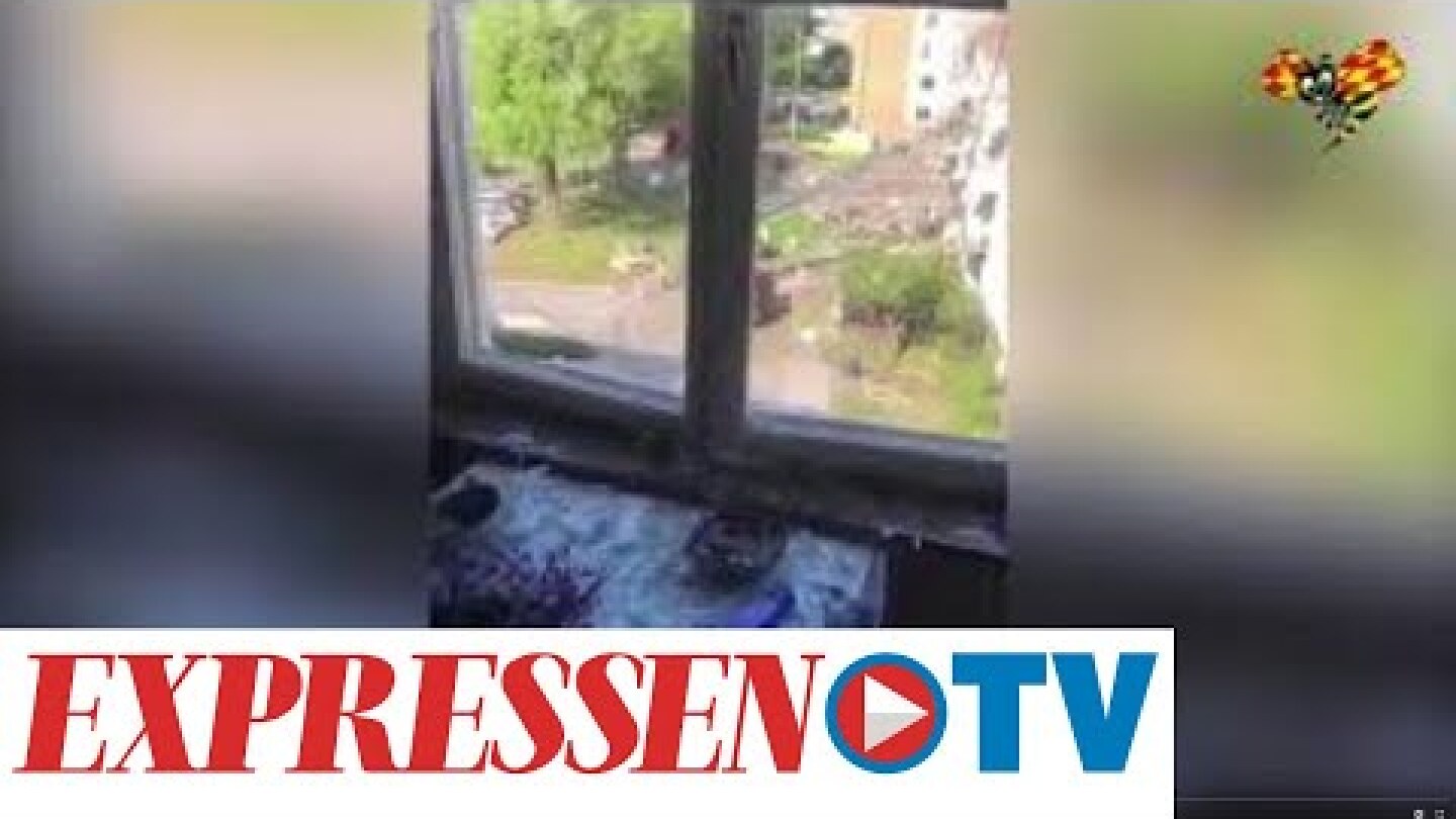 Explosion Linköping: se kaoset inne i lägenheten