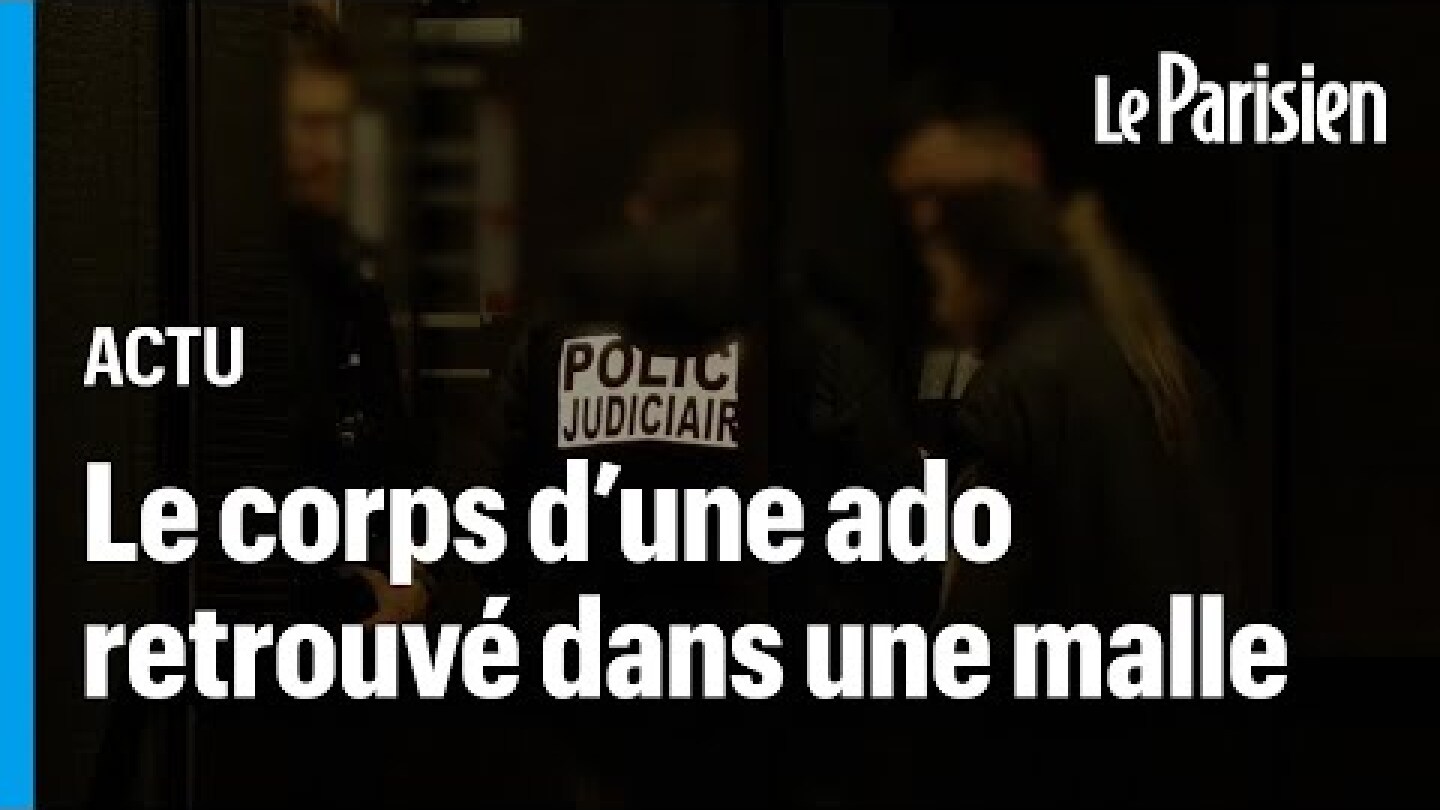 Le corps d’une collégienne de 12 ans retrouvé dans une malle à Paris, 4 personnes en garde à vue