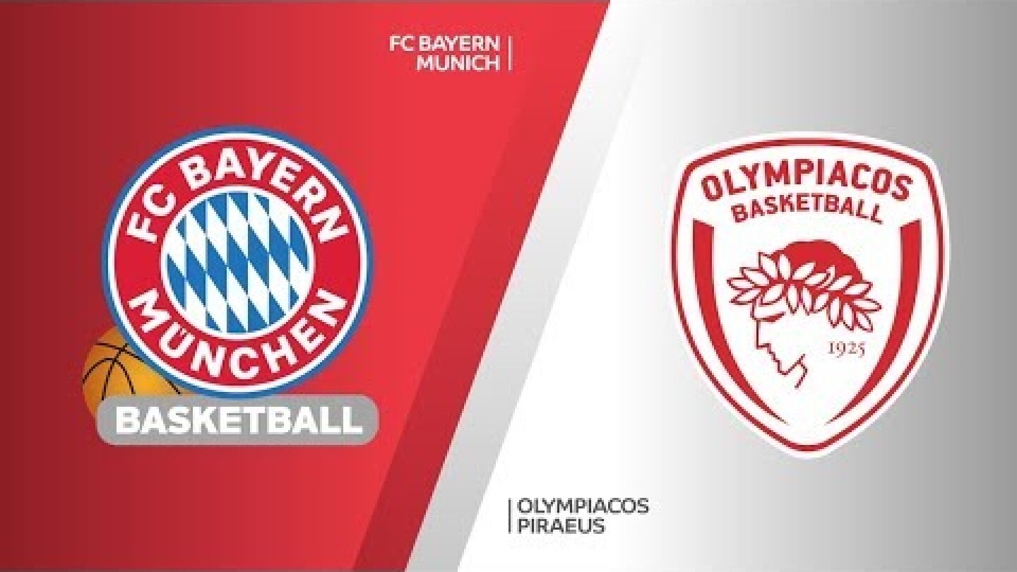 FC Bayern Munich - Olympiacos Piraeus Highlights | Turkish Airlines EuroLeague RS Round 8