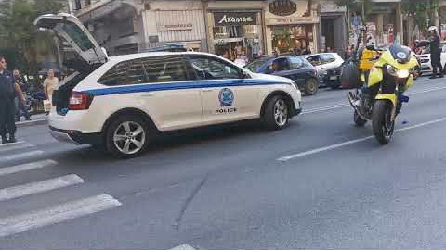 Παράσυρση γυναίκας από μηχανή στο κέντρο της Θεσσαλονίκης -GRTimes.gr
