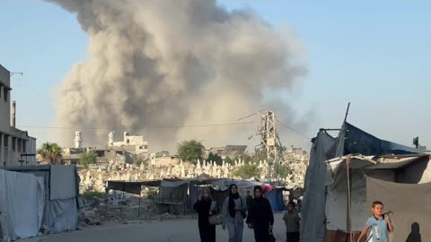 Heavy smoke billows over Gaza City following deadly Israeli strikes | AFP