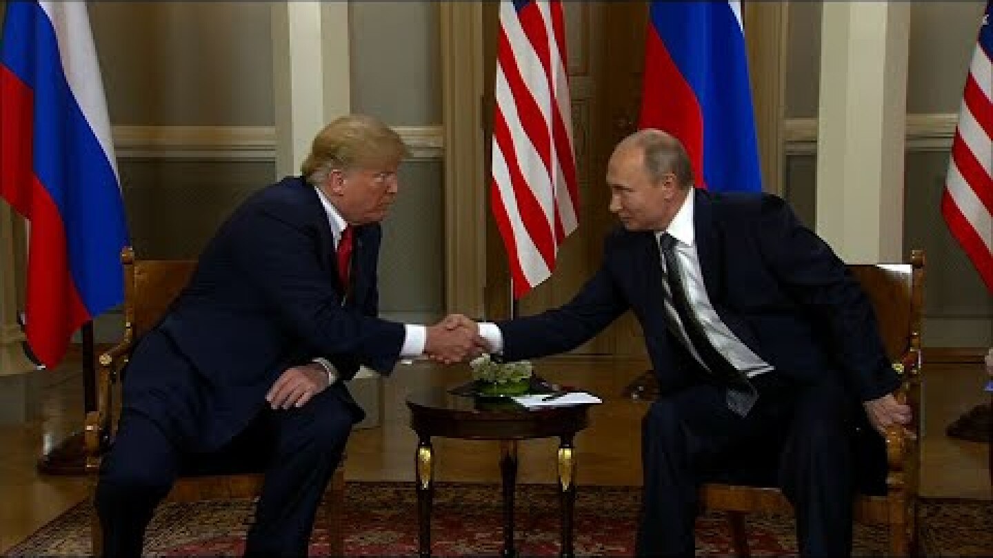 Trump, Putin Start Summit in Helsinki