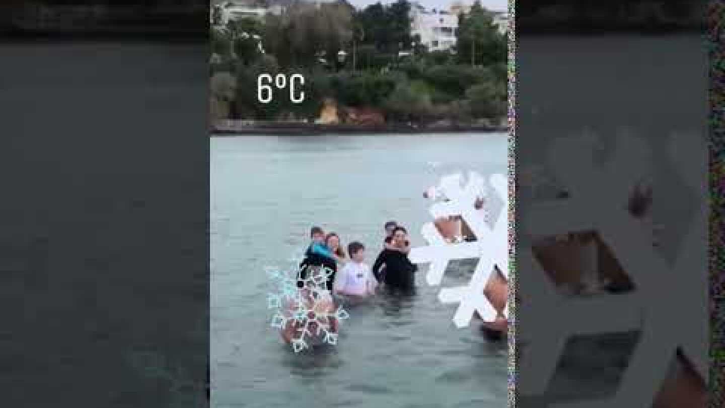 Η Ολυμπία Χοψονίδου γιορτάζει τα Θεοφάνια