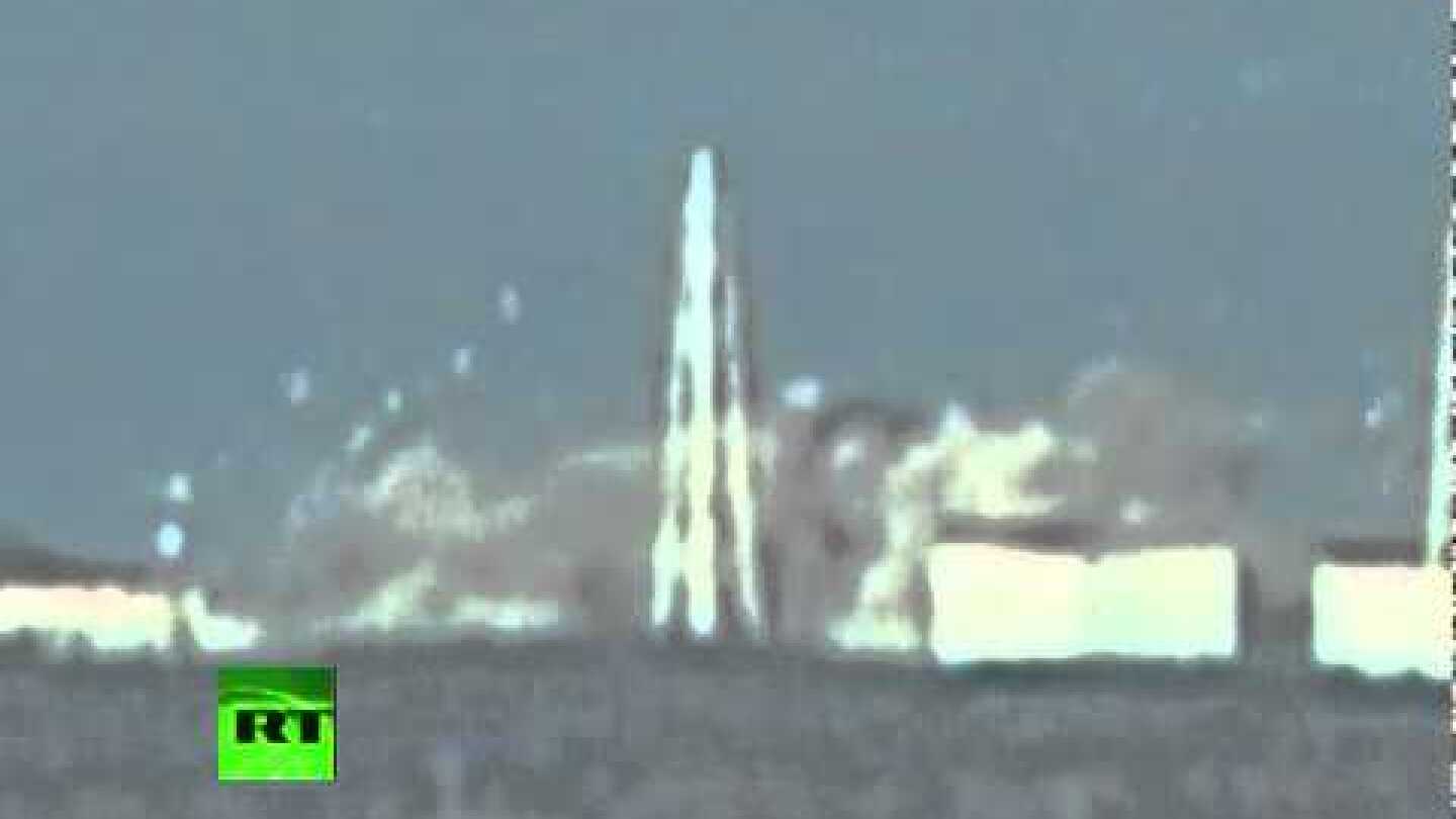 Video of blast at Fukushima nuke plant, radiation leak reported