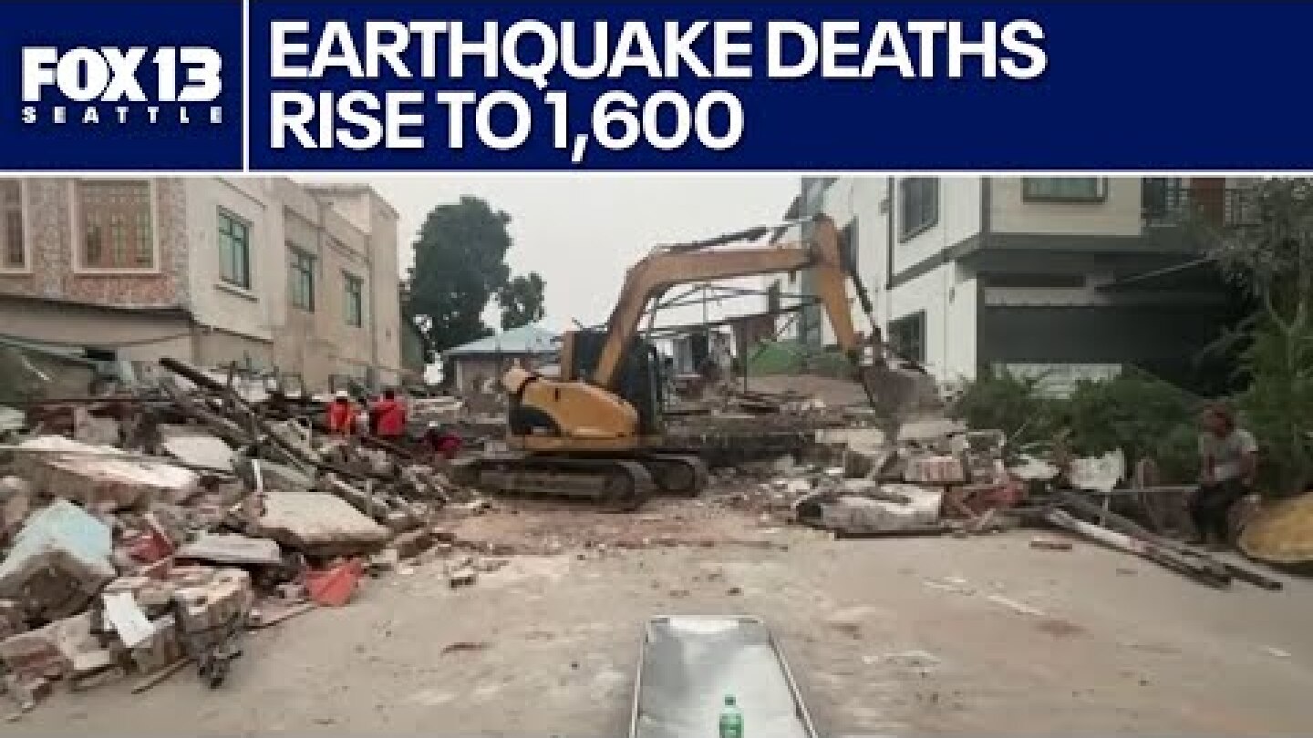 Thailand and Myanmar earthquake death toll tops 1,600