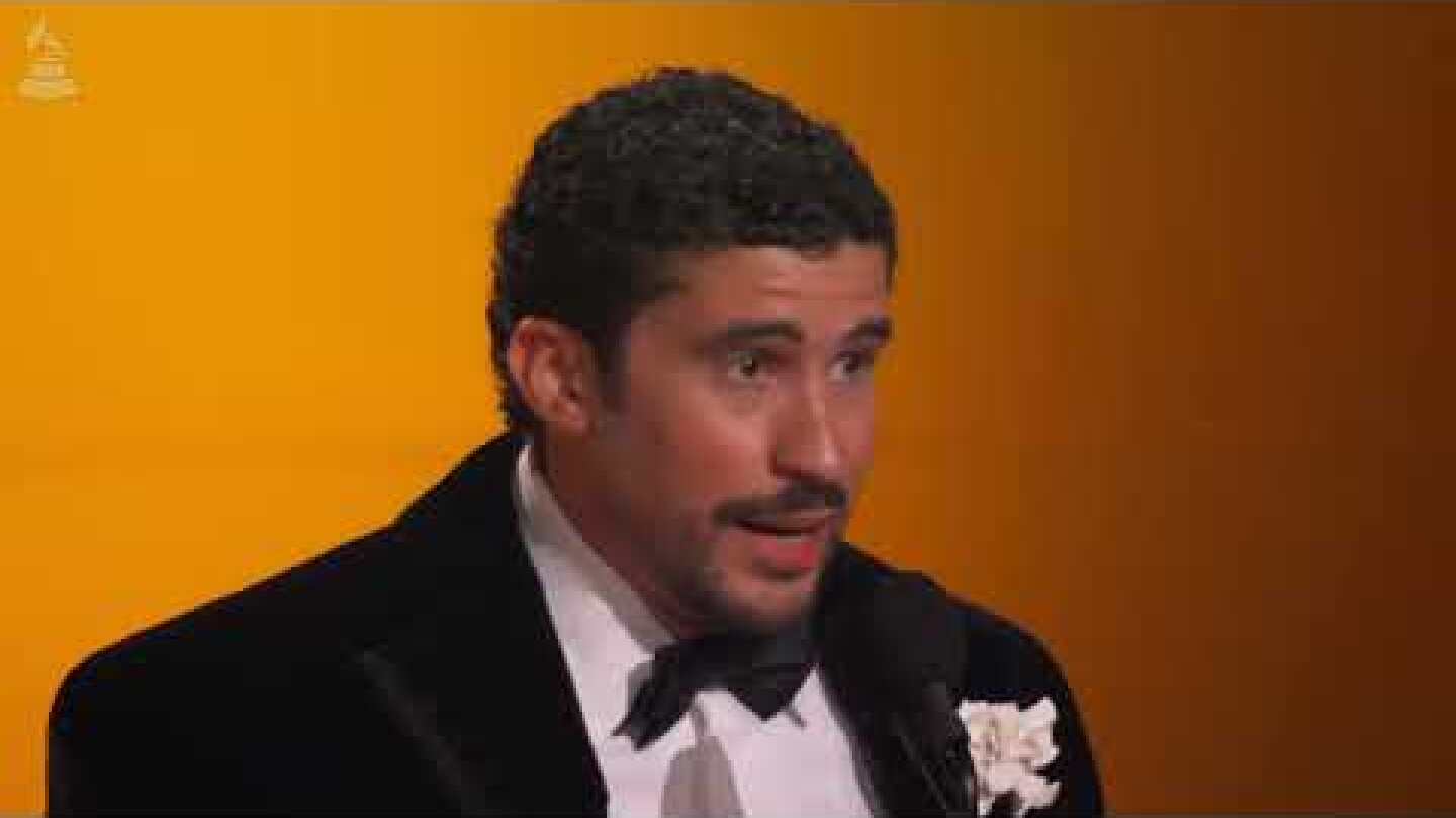 BAD BUNNY Wins ALBUM OF THE YEAR For 'DEBÍ TIRAR MÁS FOTOS' | 2026 GRAMMYs Acceptance Speech