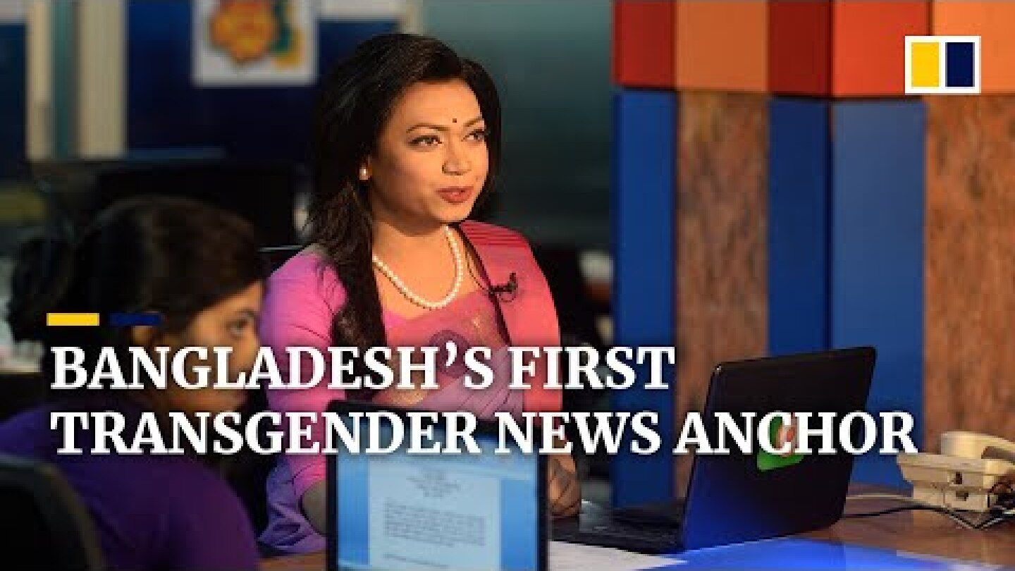 Bangladesh’s first transgender television news presenter makes debut