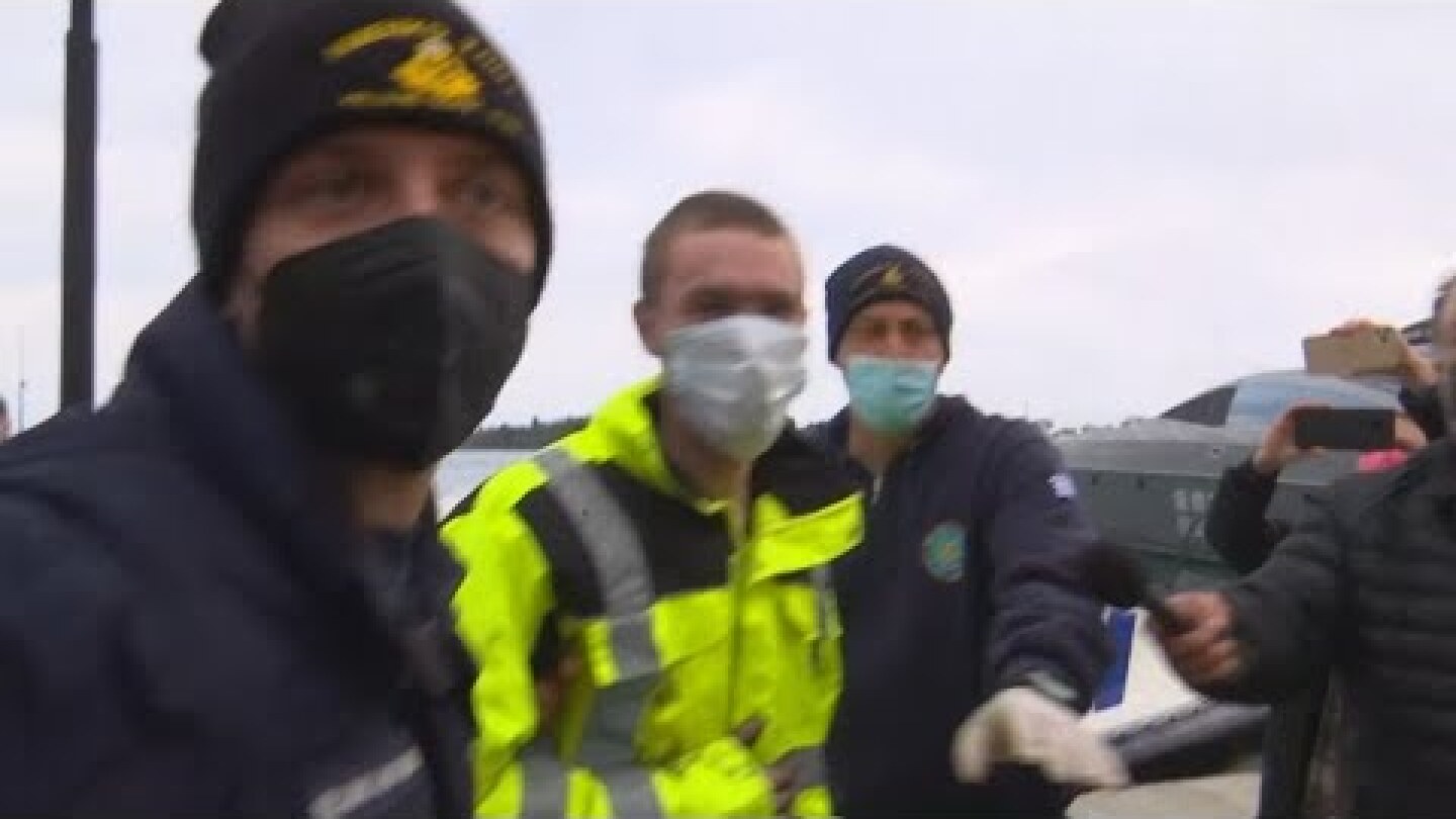 Έφτασε στην Κέρκυρα ο διασωθείς Λευκορώσος επιβάτης του πλοίου «Euroferry Olympia»