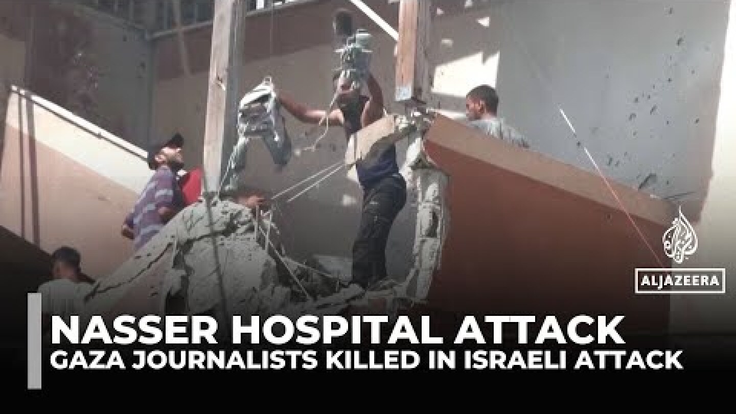 Al Jazeera’s Salama among five Gaza journalists killed in Israeli attack on Nasser Hospital