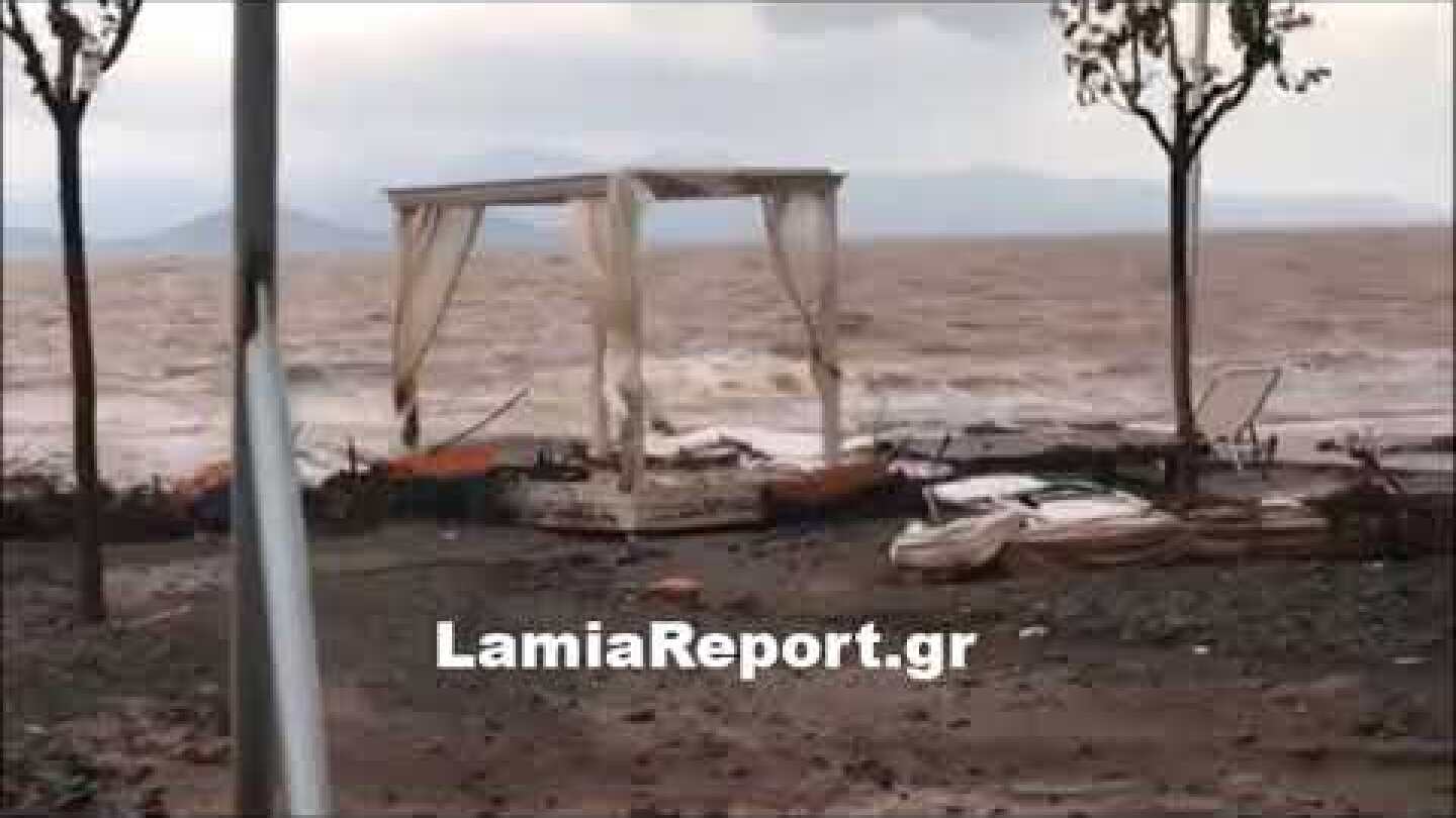 LamiaReport: Οδοιπορικό στο Θεολόγο μετά τον κυκλώνα