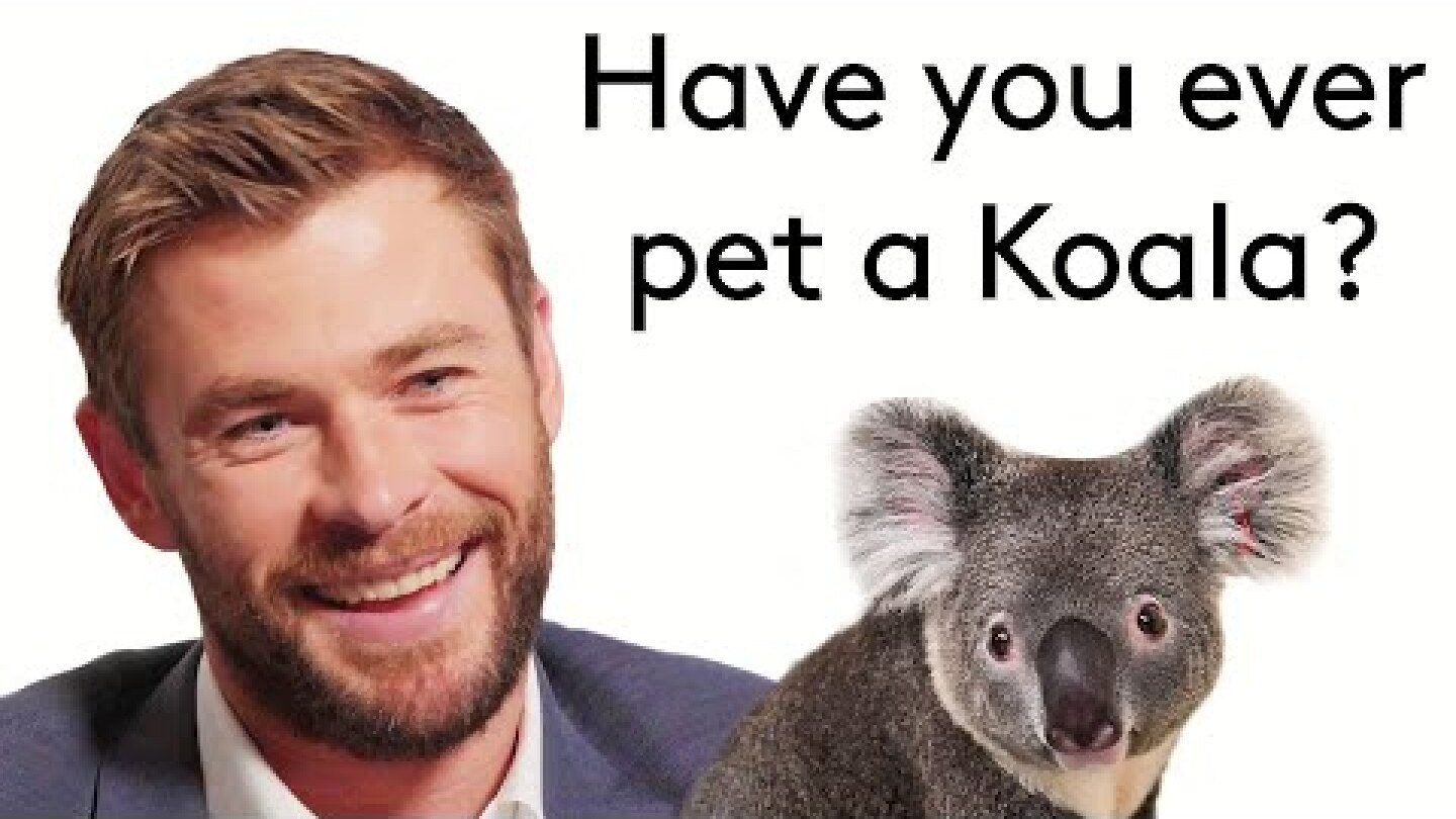 Chris Hemsworth Gets Tested on How Australian He Is | Condé Nast Traveler