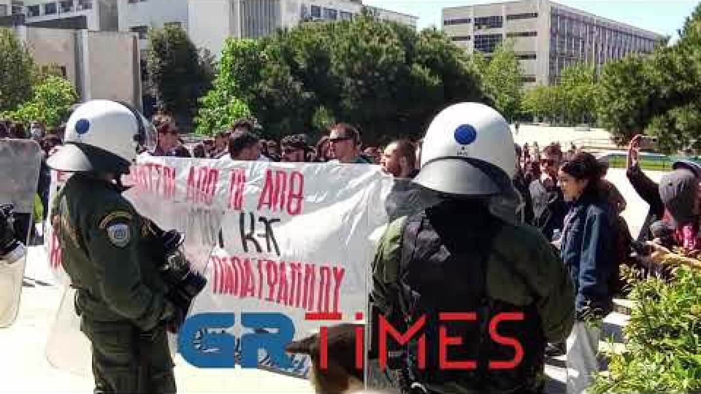 ΑΠΘ: Ένταση στη ΣΘΕ ανάμεσα σε φοιτητές και ΜΑΤ