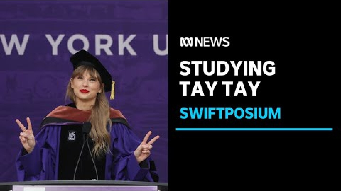 International scholars flock to Melbourne for Taylor Swift conference 'Swiftposium' | ABC News
