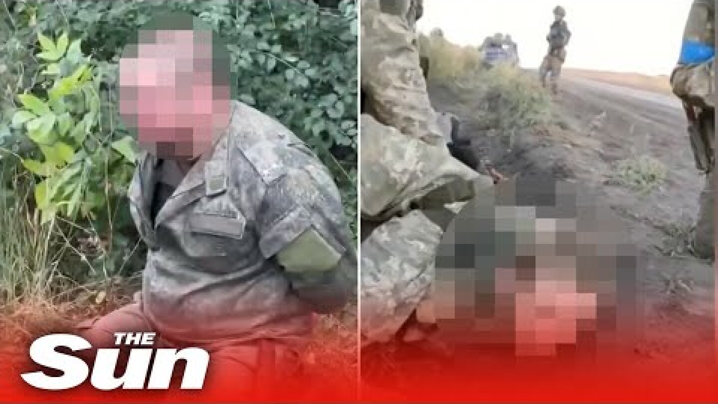 Ukrainian forces capture Russian Lieutenant Colonel and troops in Kharkiv region