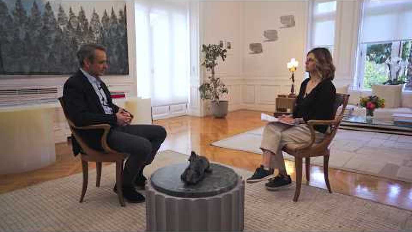 Συνέντευξη του Πρωθυπουργού Κυριάκου Μητσοτάκη στο Infokids και την Ελένη Δασκαλάκη