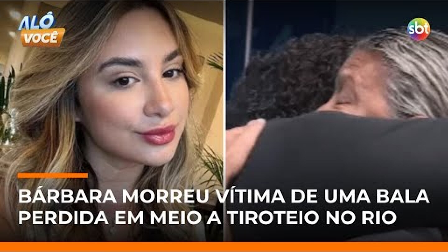 Jovem morta na Linha Amarela é sepultada no Rio: "A gente não acredita ainda" | #AloVoce