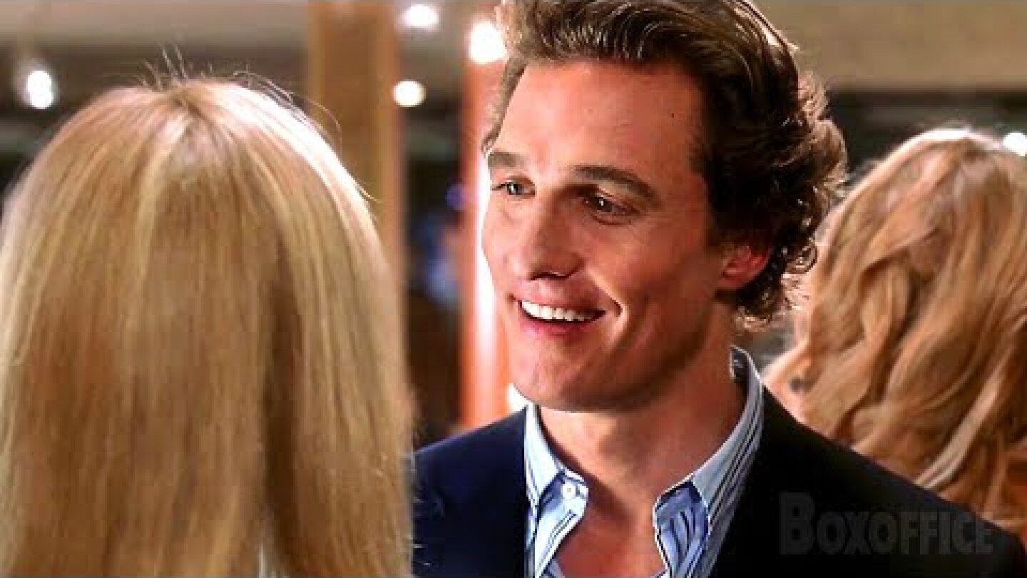 Matthew McConaughey picks up a girl in 40 seconds