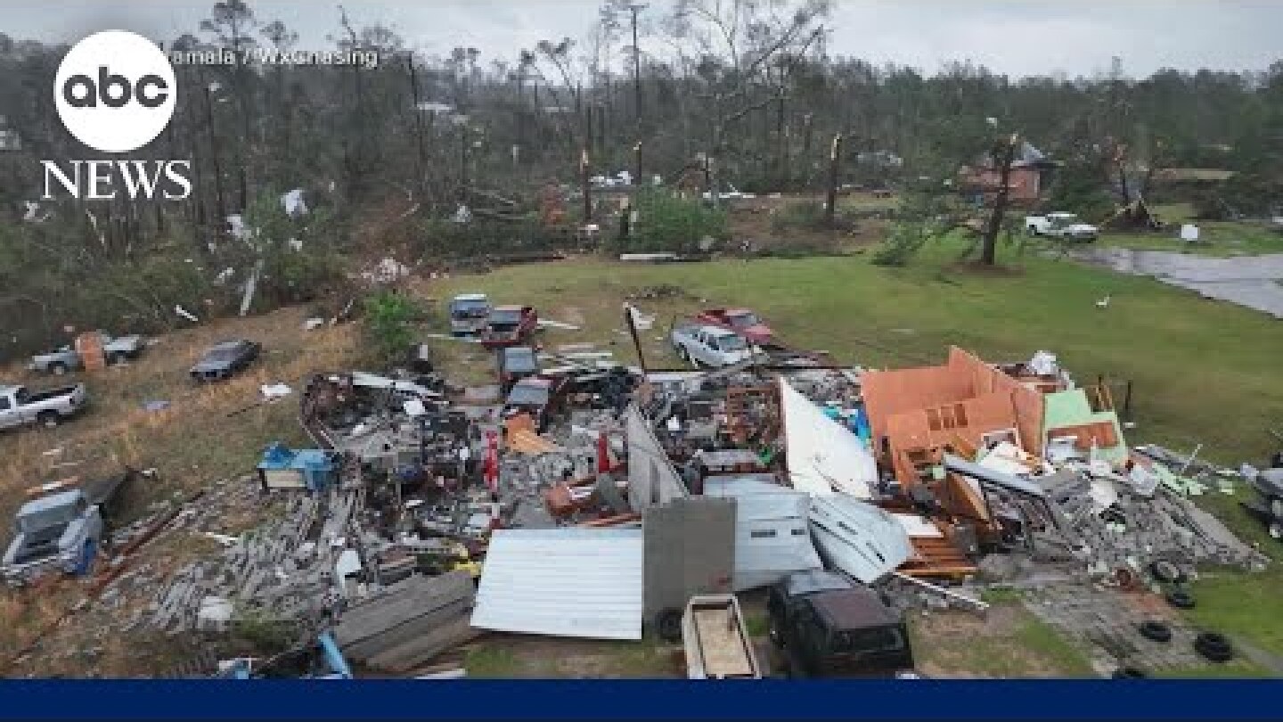 Major tornado outbreak hits the South
