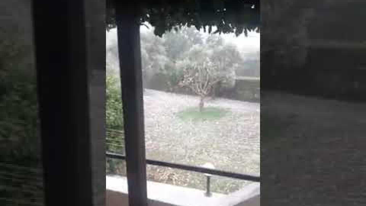 Αλεξανδρούπολη-Χαλάζι στα Δίκελλα