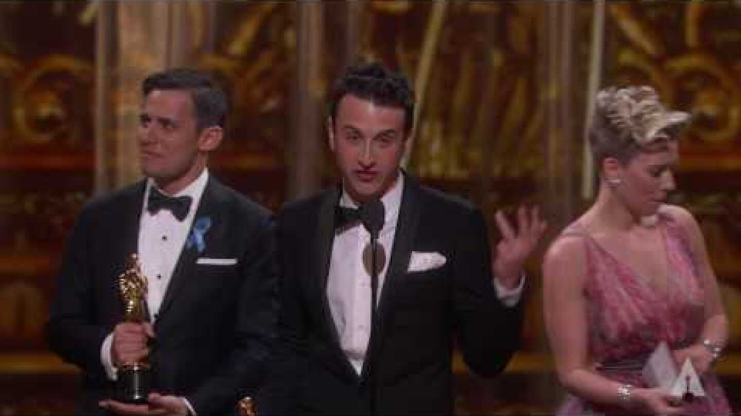 "City Of Stars" from La La Land winning Best Original Song