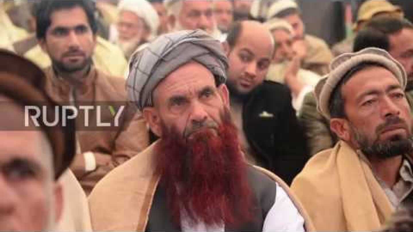 Afghanistan: 2,000 gather in Jalalabad for pro-Ghani rally