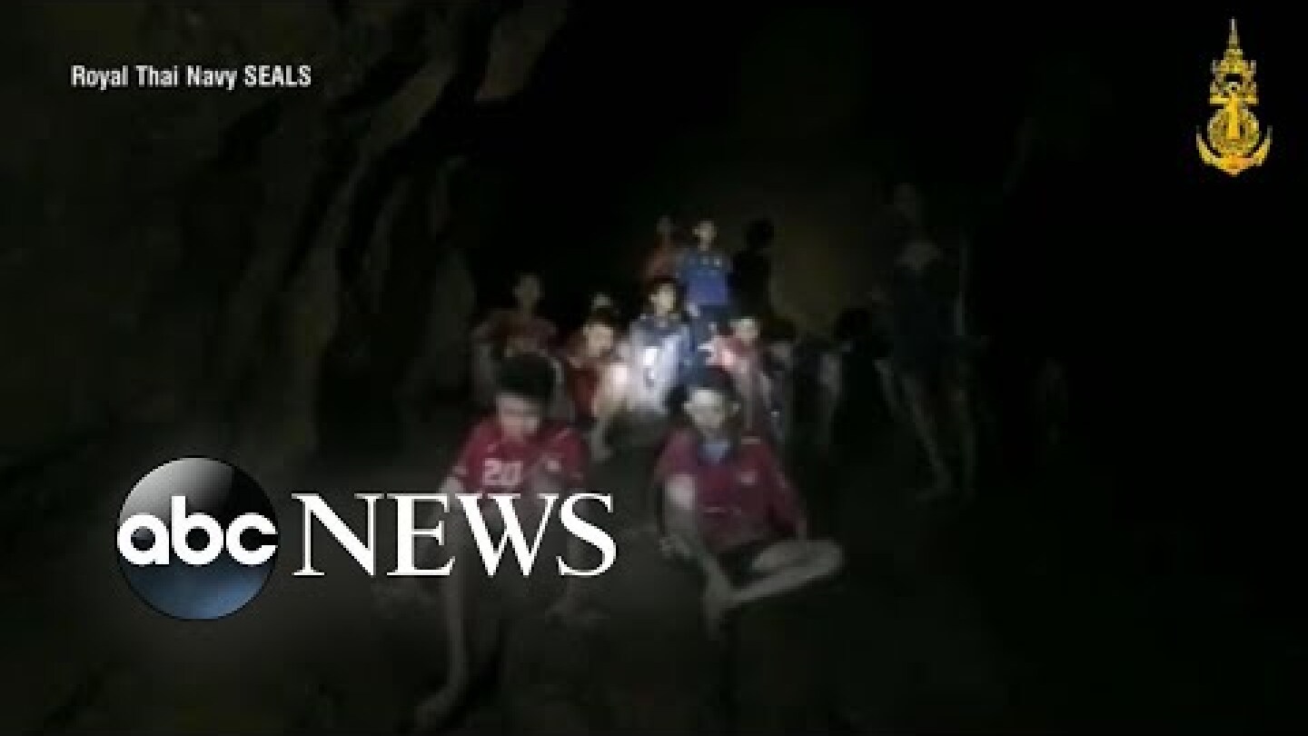 Missing soccer team found alive in a cave in Thailand after 10 days
