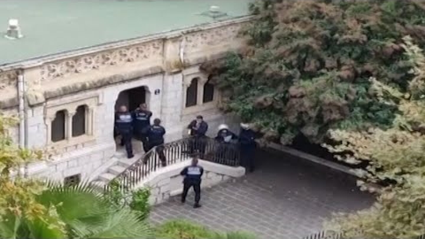 Nice attack: Moment gunfire heard at scene of church 'terror' attack