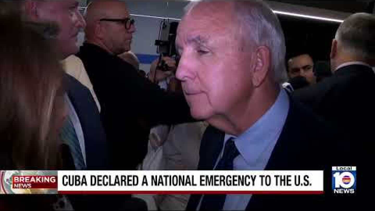 Trump threatens tariffs on any country selling oil to Cuba