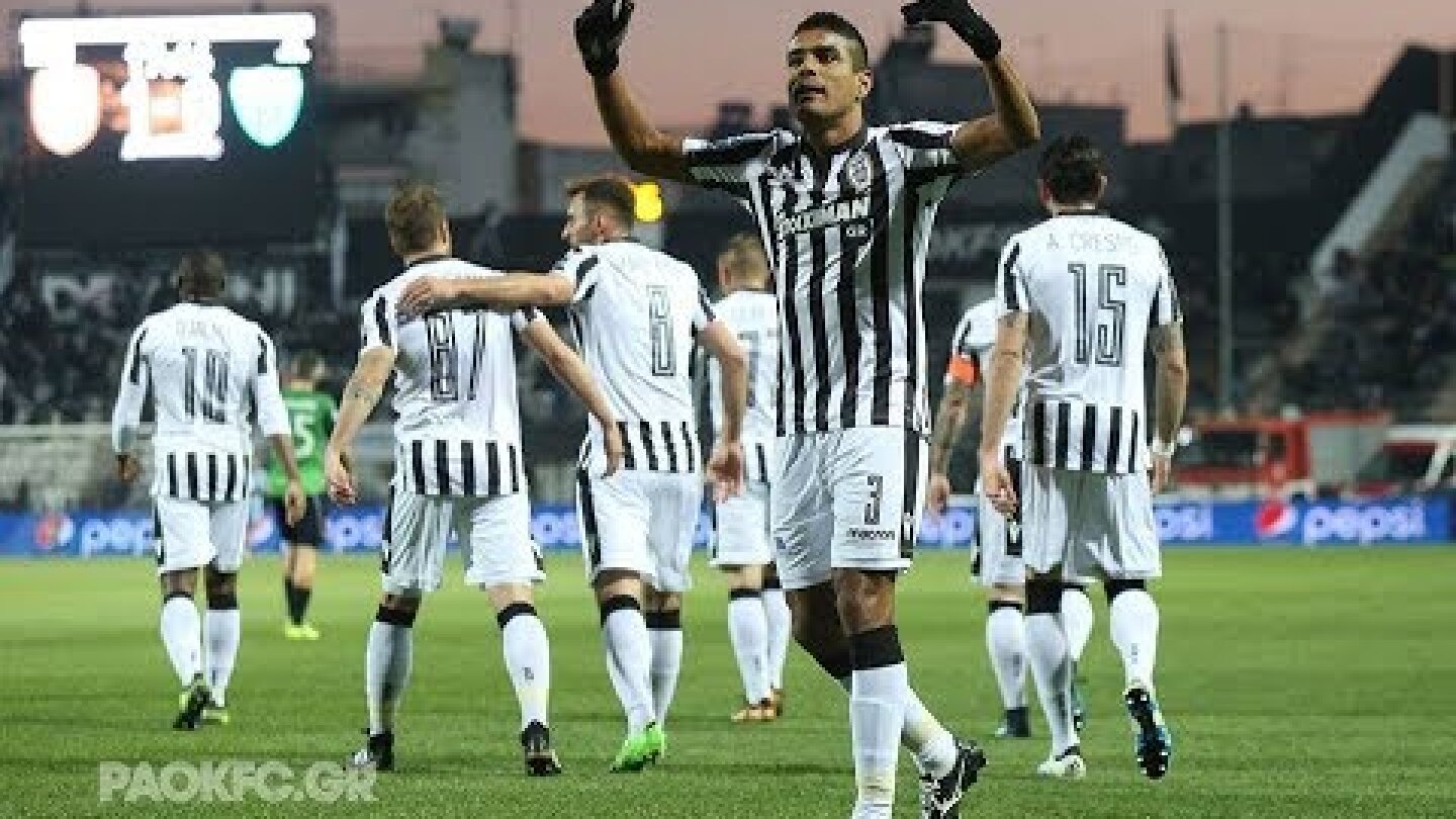 ΠΑΟΚ-Λεβαδειακός 5-0 6.1.2018 All goals/Όλα τα γκολ